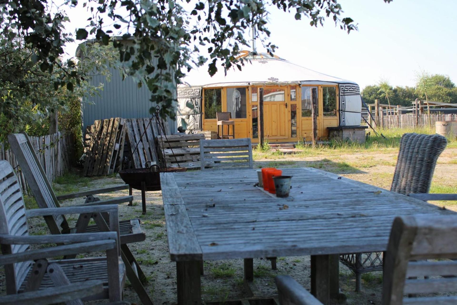 Luxe Yurt Hotel Koudekerke Buitenkant foto