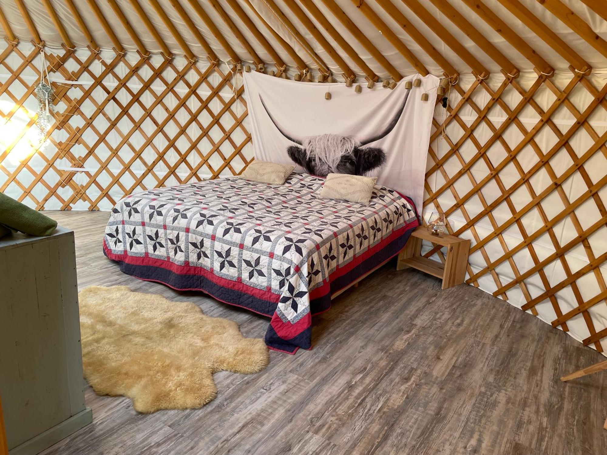 Luxe Yurt Hotel Koudekerke Buitenkant foto