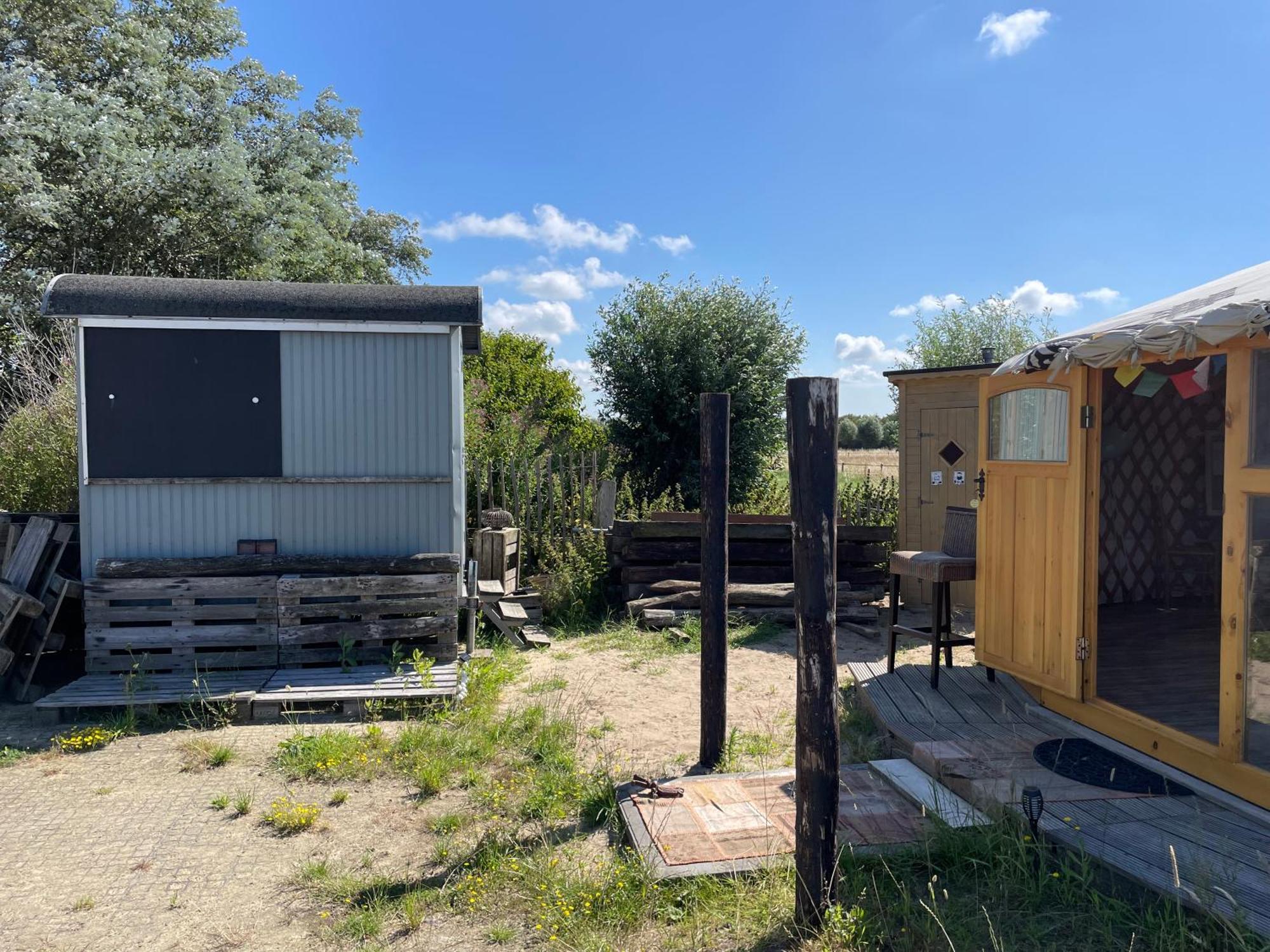 Luxe Yurt Hotel Koudekerke Buitenkant foto